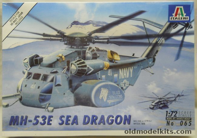 Italeri 1/72 MH-53E Sea Dragon - US Navy / Japan, 065 plastic model kit